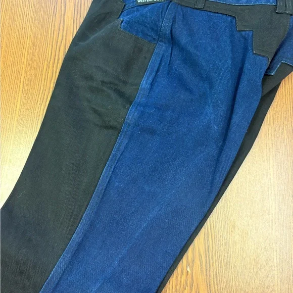 Women's Blue Denim Vest - Picture 2 of 7